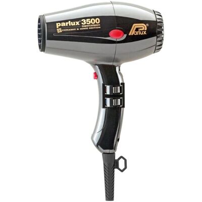 Secador de Cabelo Parlux 3500 Supercompact - Preto - Iônico e de Cerâmica - 2000W Secador de Cabelo Parlux 3500 Supercompact - Preto - Iônico e de Cerâmica - 2000W