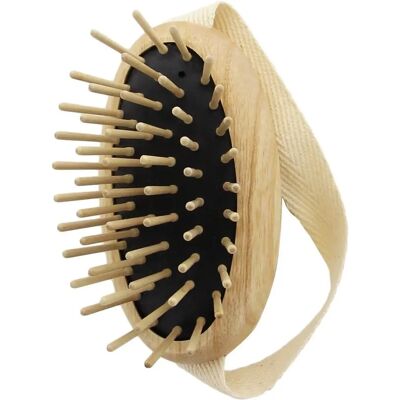 Naturlig FSC-märkt trähårbottenmassager - Hårvårdsverktyg Naturlig FSC-märkt trähårbottenmassager - Hårvårdsverktyg