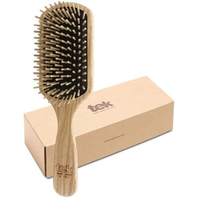Spazzola grande a paddle Tek con denti corti - Spazzola per capelli Spazzola grande a paddle Tek con denti corti - Spazzola per capelli