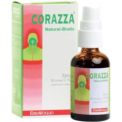 Erbavoglio Corazza Spray Erisimo Timo - Spray para la garganta - 30ml Erbavoglio Corazza Spray Erisimo Timo - Spray para la garganta - 30ml