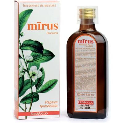 Erbavoglio Mirus - Bebida Adelgazante con Papaya - Apoya el Metabolismo y Quema Calorías Erbavoglio Mirus - Bebida Adelgazante con Papaya - Apoya el Metabolismo y Quema Calorías