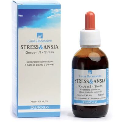 Erbavoglio Estrés y Ansiedad - Gotas 50ml - Relajación Natural Erbavoglio Estrés y Ansiedad - Gotas 50ml - Relajación Natural