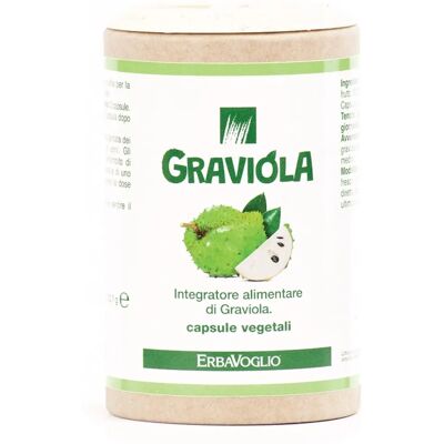 Erbavoglio Graviola 60 Cápsulas - Suplemento Alimenticio Erbavoglio Graviola 60 Cápsulas - Suplemento Alimenticio