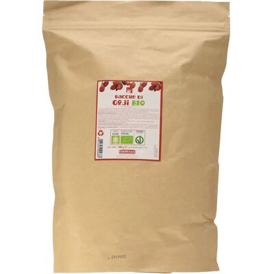 Bacche di Goji biologiche Erbavoglio 1kg - Bacche essiccate Bacche di Goji biologiche Erbavoglio 1kg - Bacche essiccate