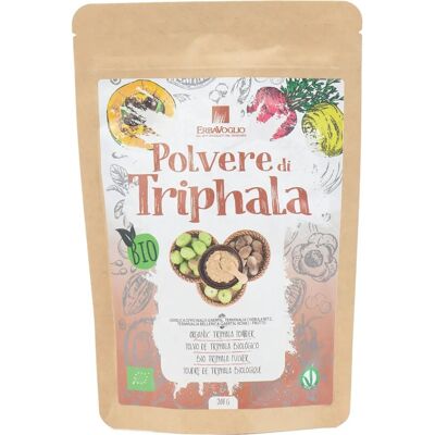 Polvere di Triphala Bio Erbavoglio - Integratore Purificante alle Erbe Polvere di Triphala Bio Erbavoglio - Integratore Purificante alle Erbe