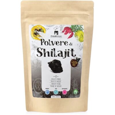 Polvo de Shilajit Erbavoglio - 250g - Suplemento Ayurvédico Polvo de Shilajit Erbavoglio - 250g - Suplemento Ayurvédico