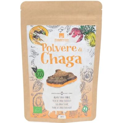 Erbavoglio Polvo de Chaga Orgánico - Polvo Erbavoglio Polvo de Chaga Orgánico - Polvo