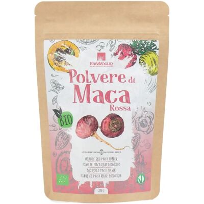 Erbavoglio Polvere di Maca Rossa - Bio, 200g - Polvere Erbavoglio Polvere di Maca Rossa - Bio, 200g - Polvere