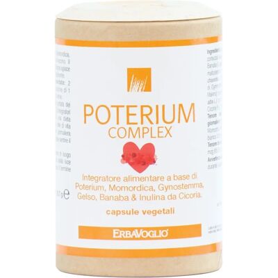 Erbavoglio Poterium Complex - Favorece el metabolismo de los carbohidratos Erbavoglio Poterium Complex - Favorece el metabolismo de los carbohidratos