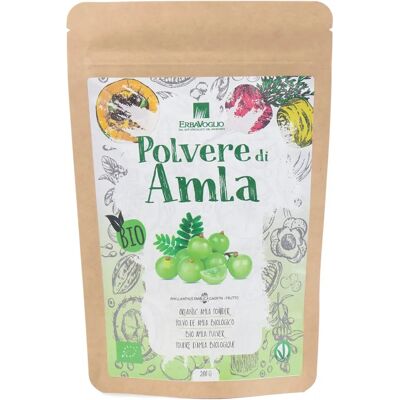 Erbavoglio Polvere di Amla Bio - Integratore di Frutta Bio Erbavoglio Polvere di Amla Bio - Integratore di Frutta Bio