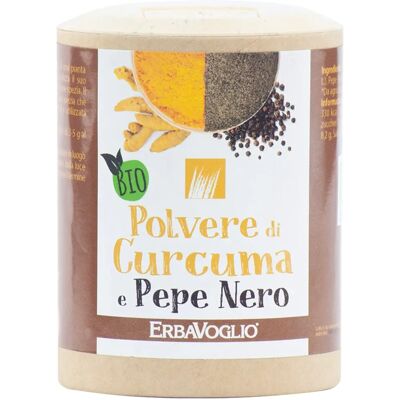 Erbavoglio Production Srl Curcuma & Pepe Nero Polvere - Spezia Erbavoglio Production Srl Curcuma & Pepe Nero Polvere - Spezia