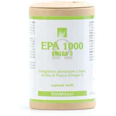 Erbavoglio Omega 3 - EPA 1000 - Supporto cuore - Integratore alimentare Erbavoglio Omega 3 - EPA 1000 - Supporto cuore - Integratore alimentare