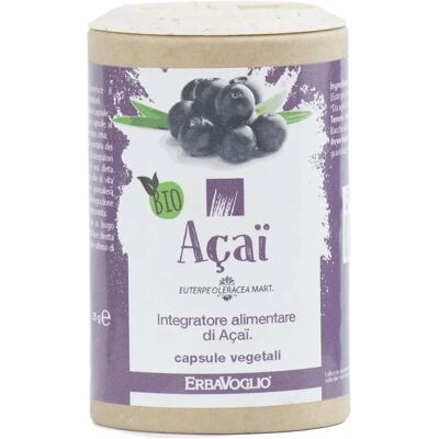 Erbavoglio Bio Acai 60 Capsule Integratore - Supplemento Alimentare Erbavoglio Bio Acai 60 Capsule Integratore - Supplemento Alimentare