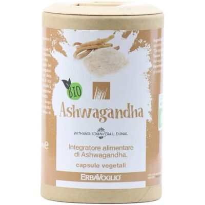 Erbavoglio Ashwagandha Bio - 60 Capsule - Integratore alimentare Erbavoglio Ashwagandha Bio - 60 Capsule - Integratore alimentare