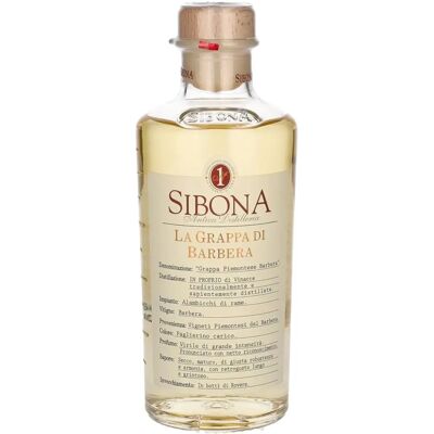 Sibona La Grappa di BARBERA - Spirit Sibona La Grappa di BARBERA - Spirit