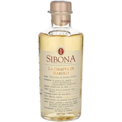 Sibona Sibona Grappa Barolo - Premium Italienischer Schnaps Sibona Sibona Grappa Barolo - Premium Italienischer Schnaps