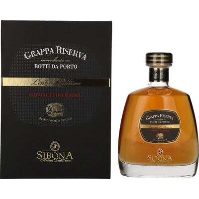 Sibona Riserva Botti da Porto Single Barrel - Grappa Sibona Riserva Botti da Porto Single Barrel - Grappa