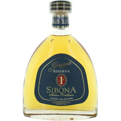 Sibona Riserva Numero 1 Cuvée Selezione - Grappa Sibona Riserva Numero 1 Cuvée Selezione - Grappa