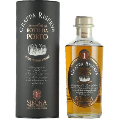 Sibona Riserva Affinata in Botti da Porto - Grappa Sibona Riserva Affinata in Botti da Porto - Grappa