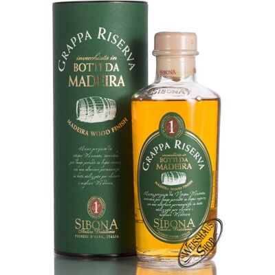 Sibona Riserva Affinata in Botti di Madeira - Grappa Sibona Riserva Affinata in Botti di Madeira - Grappa