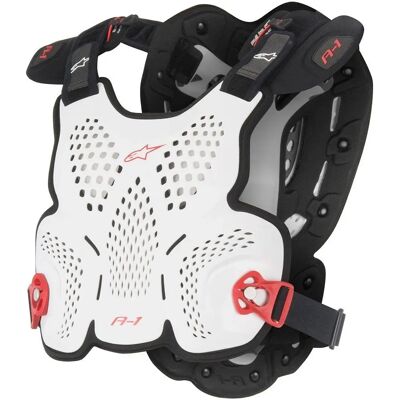 Ochraniacz klatki piersiowej A-1 od Alpinestars - Lekki, regulowany, CE certyfikat Ochraniacz klatki piersiowej A-1 od Alpinestars - Lekki, regulowany, CE certyfikat