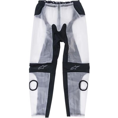 Pantalon de Pluie Racing Rain Alpinestars Noir/Transparent 2XL Pantalon de Pluie Racing Rain Alpinestars Noir/Transparent 2XL