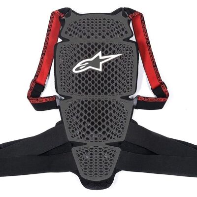 Alpinestars Nucleon KR-Cell hátsó védő - Fekete Szürke - M Alpinestars Nucleon KR-Cell hátsó védő - Fekete Szürke - M