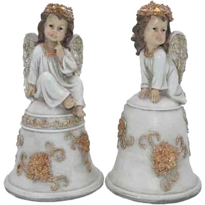Anioł z żywicy Sud Import z światłem 20cm - Dekoracja świąteczna Anioł z żywicy Sud Import z światłem 20cm - Dekoracja świąteczna