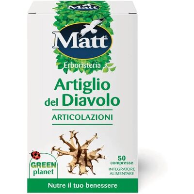 Matt Artiglio del Diavolo 50 Capsule - Integratore Matt Artiglio del Diavolo 50 Capsule - Integratore