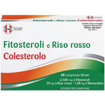 A&D SpA Gruppo Alimentare Dieta Matt Pharma Fitosteroli Riso - Supporto Colesterolo A&D SpA Gruppo Alimentare Dieta Matt Pharma Fitosteroli Riso - Supporto Colesterolo