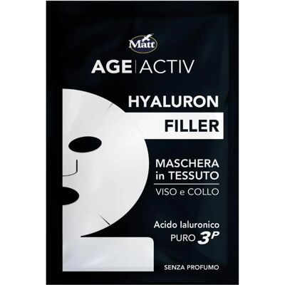 Matt Marque Age Activ Masque Visage à l’Acide Hyaluronique - Hydratant & Rides Matt Marque Age Activ Masque Visage à l’Acide Hyaluronique - Hydratant & Rides