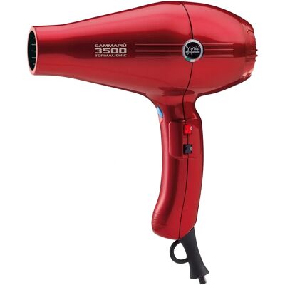 Uscător de păr Gamma+ 3500 Tourmalionic - Roșu - Profesional 2500W Uscător de păr Gamma+ 3500 Tourmalionic - Roșu - Profesional 2500W