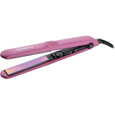 GammaPiù Rainbow Hair Straightener - Pink - Antistatic - 230°C GammaPiù Rainbow Hair Straightener - Pink - Antistatic - 230°C