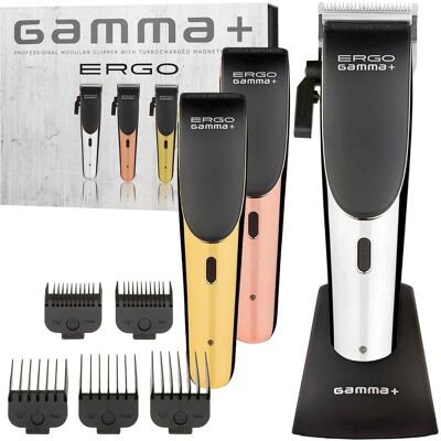 Gamma Piu Ergo Tagliacapelli - Professionale, Ergonomico, Senza filo Gamma Piu Ergo Tagliacapelli - Professionale, Ergonomico, Senza filo