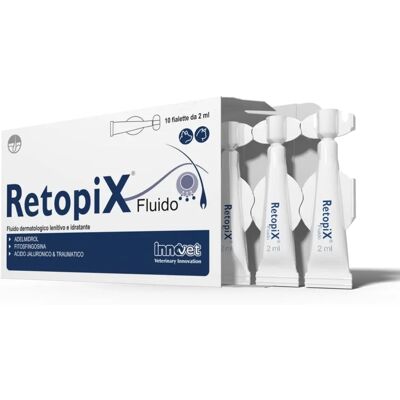 Innovet Retopix Fluido Dermatologico per Animali - 10 Fiale Innovet Retopix Fluido Dermatologico per Animali - 10 Fiale