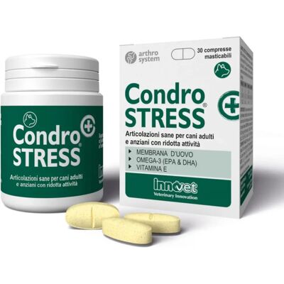 Innovet Italia Condrostress+ Integratore per cani con osteoartrite - 30 compresse masticabili Innovet Italia Condrostress+ Integratore per cani con osteoartrite - 30 compresse masticabili