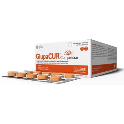 Integratore GlupaCur di Innovet per Cani e Gatti - 200 Compresse Integratore GlupaCur di Innovet per Cani e Gatti - 200 Compresse