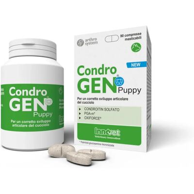 Innovet Condrogen Puppy - Soutien des articulations pour chiots - Publicité Innovet Condrogen Puppy - Soutien des articulations pour chiots - Publicité