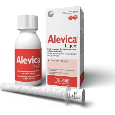 Innovet Italia Srl Alevica Liquide 100ml - Support du système nerveux chez les chiens et chats - Publicité Innovet Italia Srl Alevica Liquide 100ml - Support du système nerveux chez les chiens et chats - Publicité