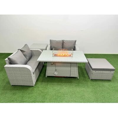 Fimous - D - 5 Seater - Garden Furniture Set Fimous - D - 5 Seater - Garden Furniture Set