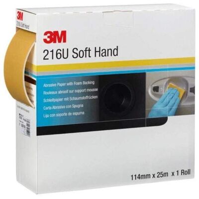 3M 51245 Schleifrolle - P800, 115mm x 25m, Rot 3M 51245 Schleifrolle - P800, 115mm x 25m, Rot