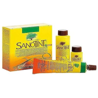 Teinture capillaire Sanotint Sensitive 72 Châtain Clair Cendré 125ml - Teinture - Publicité Teinture capillaire Sanotint Sensitive 72 Châtain Clair Cendré 125ml - Teinture - Publicité