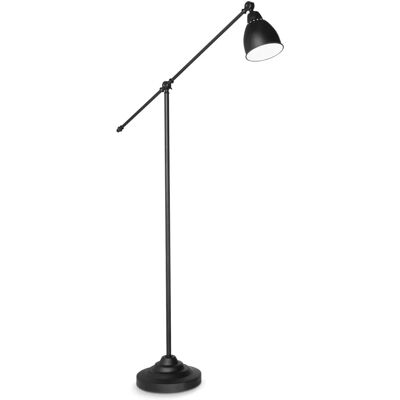 Ideal Lux Newton Stehlampe - Schwarz, Verstellbar, E27 - Stehleuchte Ideal Lux Newton Stehlampe - Schwarz, Verstellbar, E27 - Stehleuchte