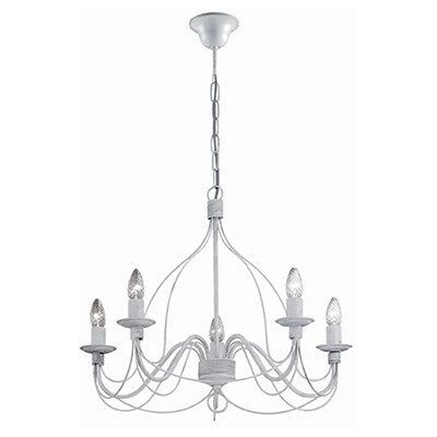 Ideal Lux Corte 5-Licht Kronleuchter Antique White - Deckenbeleuchtung Ideal Lux Corte 5-Licht Kronleuchter Antique White - Deckenbeleuchtung