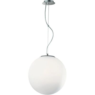 Ideal Lux Mapa Bianco - 1 Light Medium Globe Deckenleuchte Weiß Ideal Lux Mapa Bianco - 1 Light Medium Globe Deckenleuchte Weiß
