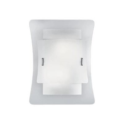 Ideal Lux Triplo AP2 Lampada da Parete Cromo 2 Luci Vetro - Applique Ideal Lux Triplo AP2 Lampada da Parete Cromo 2 Luci Vetro - Applique