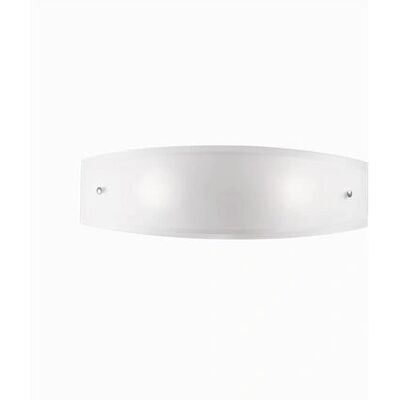 Ideal Lux N25669 Applique da Parete in Vetro Bianco 2 Luci - Applique da Parete Ideal Lux N25669 Applique da Parete in Vetro Bianco 2 Luci - Applique da Parete