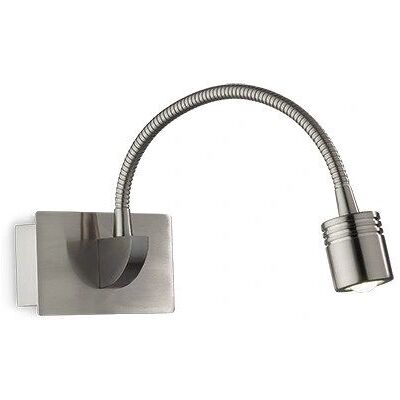 Ideal Lux Dynamo LED 3 W Wall Light - Indoor Adjustable Chrome Ideal Lux Dynamo LED 3 W Wall Light - Indoor Adjustable Chrome