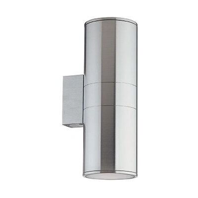 Ideal Lux GUN AP2 BIG - Applique da Esterno - 2 Luci - Alluminio, Putty - IP54 Ideal Lux GUN AP2 BIG - Applique da Esterno - 2 Luci - Alluminio, Putty - IP54