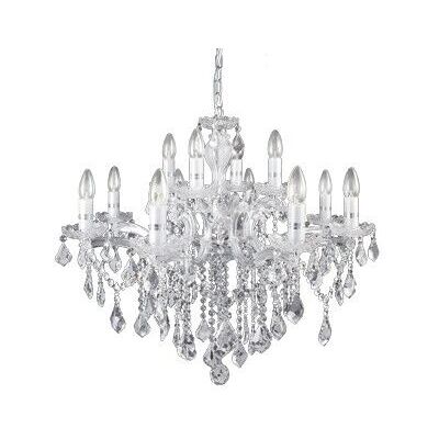 Ideal Lux Florian 12 Light Chandelier - Ceiling Lighting Ideal Lux Florian 12 Light Chandelier - Ceiling Lighting